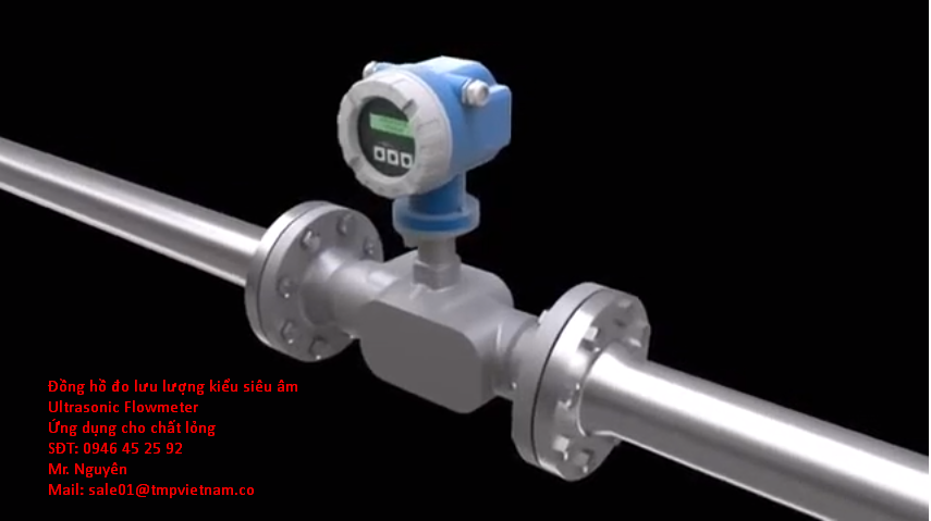 Đồng hồ đo lưu lượng kiểu siêu âm - Ultrasonic flowmeter - Ứng dụng đo chất lỏng