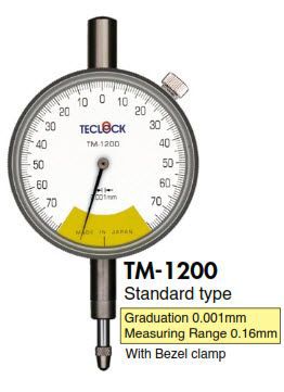 Đồng hồ so model TM1200 Teclock - Đại lý Teclock Việt Nam