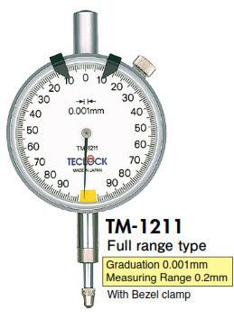 Đồng hồ so model TM1211 Teclock - Đại lý Teclock Việt Nam