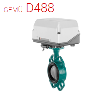 GEMU D488 Victoria Motorized butterfly valve - Đại lý phân phối Gemu tại Việt Nam