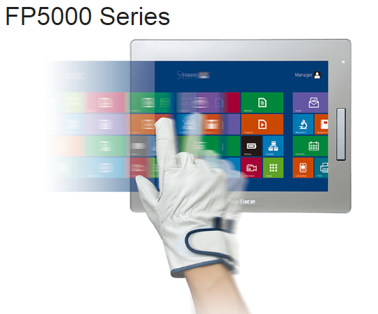 Màn hình LCD công nghiệp hỗ trợ thao tác cử chỉ FP5000 Proface Việt Nam