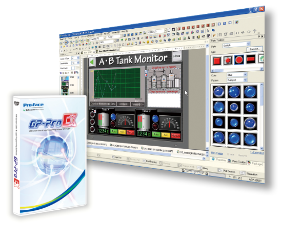 Phần mềm lập trình màn hình HMI Software GP-Pro EX Proface Việt Nam