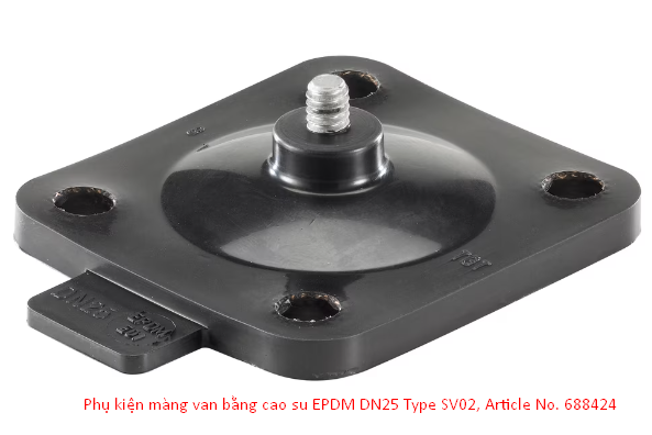 Phụ kiện màng van Burkert bằng cao su EPDM DN25 Type SV02, Article No. 688424