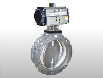 Pneumatic Aluminum Butterfly Valve for Cement Model CMT - Đại lý AIRA Việt Nam