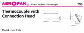 Cảm biến nhiệt độ đầu củ hành T96 Okazaki - Thermocouple T96 Okazaki
