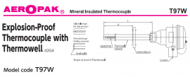 Cảm biến nhiệt độ đầu củ hành T97W Okazaki - Thermocouple T97W Okazaki