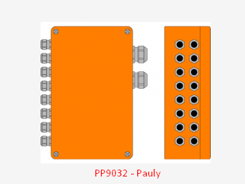 Cảm biến rào cản đặc biệt 8 kênh - Special Light Barriers PP9032 Pauly