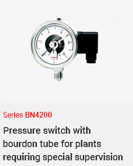 Công tắc đồng hồ áp suất 2 kim BN4200 Labom trong môi trường khắc nghiệt