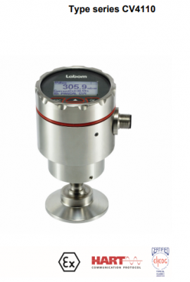 Đồng hồ đo áp suất điện tử có màng ngăn CV4110 Labom - Đại lý Labom Việt Nam