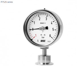 Đồng hồ đo áp suất P752S Wise - Đại lý Wisecontrol Việt Nam