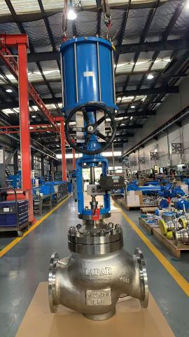 Van cầu điều khiển tuyến tính LAPAR - Linear Control Globe Valve