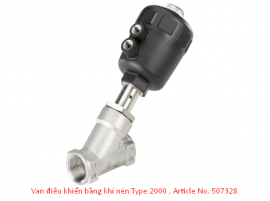 Van điều khiển bằng khí nén Type 2000 , Article No. 507328 - Đại lý Burkert Việt Nam