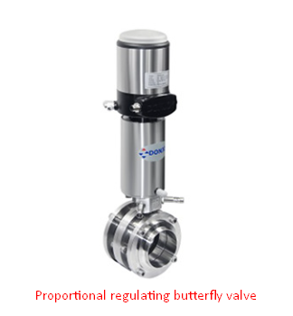 Van bướm điểu khiển - Proportional regulating butterfly valve Donjoy Technology