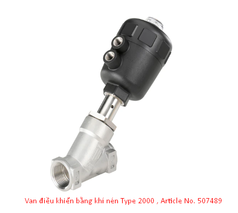 Van điều khiển bằng khí nén Type 2000 , Article No. 507489 - Đại lý Burkert Việt Nam