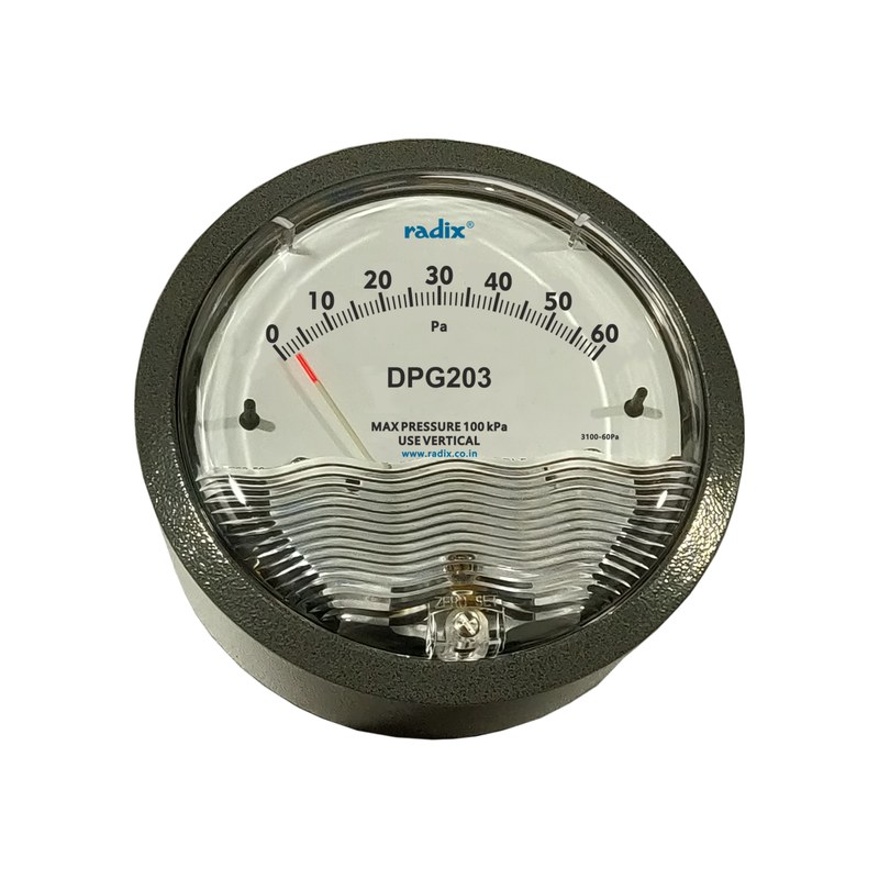 Thiết bị đo chênh áp suất Radix SC504 chính hãng, differential pressure gauge