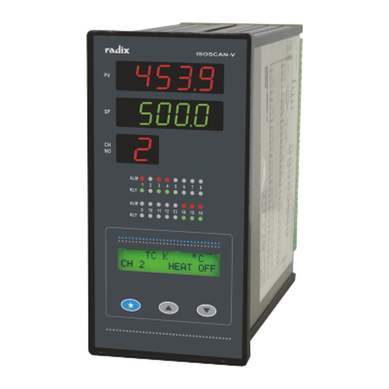 Đồng hồ đo nhiệt độ đa kênh Radix TGB200 chính hãng, temperature scanner