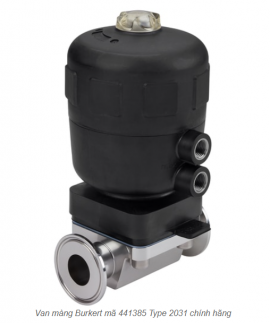 Van Màng Burkert 2/2-Way Piston-Operated Diaphragm Valve - Mã 441385 Chính Hãng