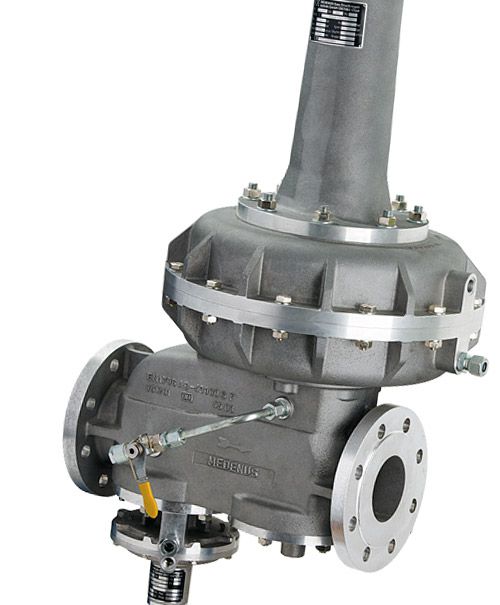 Van điều áp khí gas tích hợp van an toàn RS251/080/385/42,5/MD-R - DN80, PN16, 8 bar, hãng Medenus